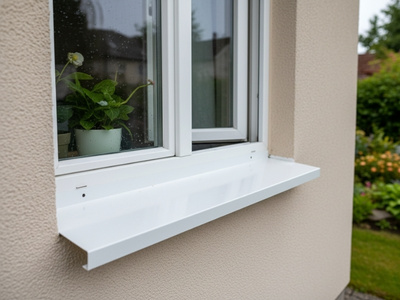 Fensterbank nach Maß in Fenster von Haus